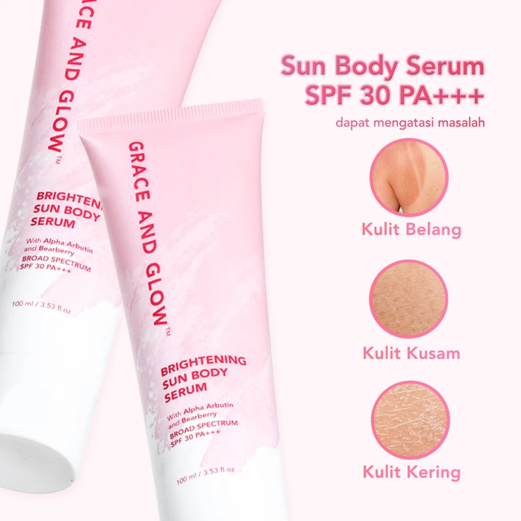 Grace and Glow Brightening Sun Lotion Body Serum SPF 30 PA+++