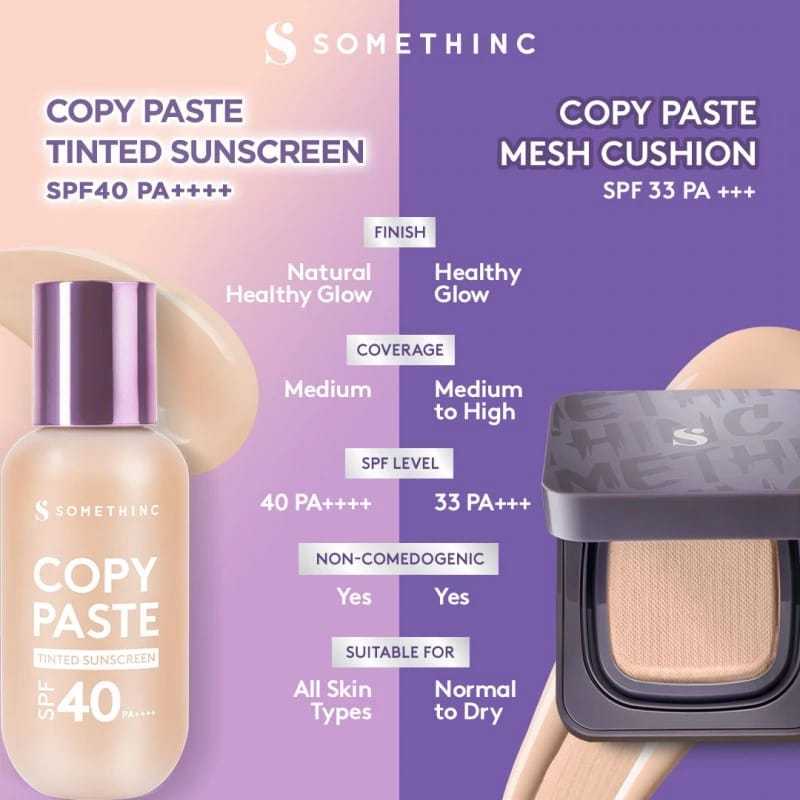 SOMETHINC Copy Paste Tinted Sunscreen SPF 40 PA++++