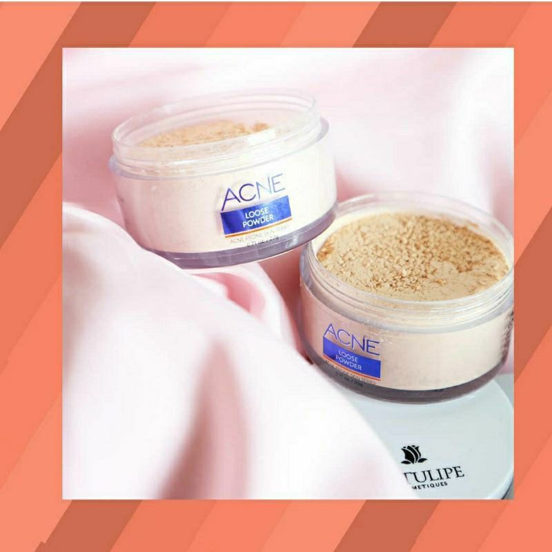 La Tulipe Acne Loose Powder/bedak jerawat dan berminyak
