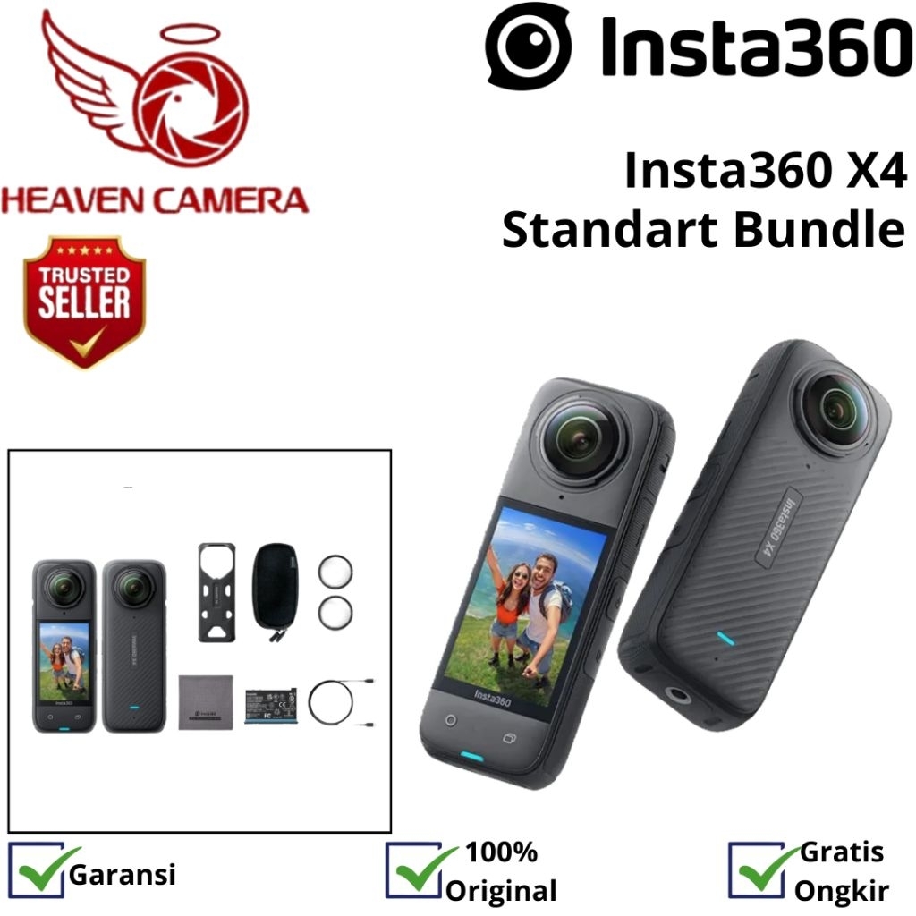 Insta360 X4 Ultimate 8K 360 Action Camera Insta 360 X4 Garansi Resmi Original Insta360 X 4