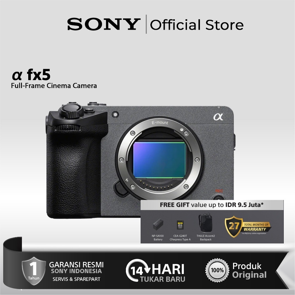 Jual Sony FX5 Digital Cinema Camera FX 5 Cinema Line | Shopee Indonesia