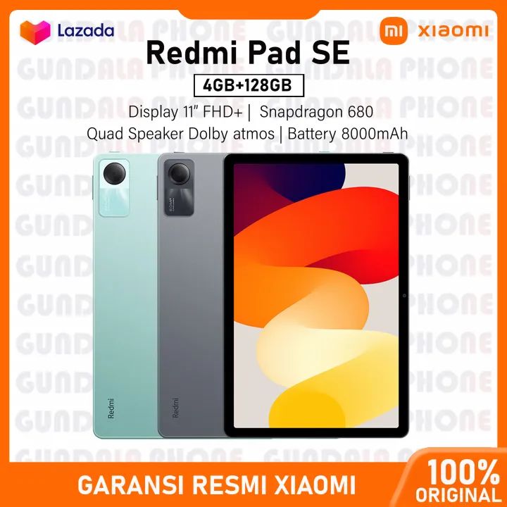Xiaomi Redmi Pad SE 4/128GB - Garansi resmi | Lazada Indonesia