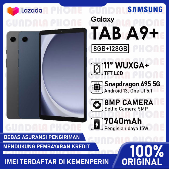 Samsung Galaxy Tab A9+ 5G 8/128GB Garansi resmi | Lazada Indonesia