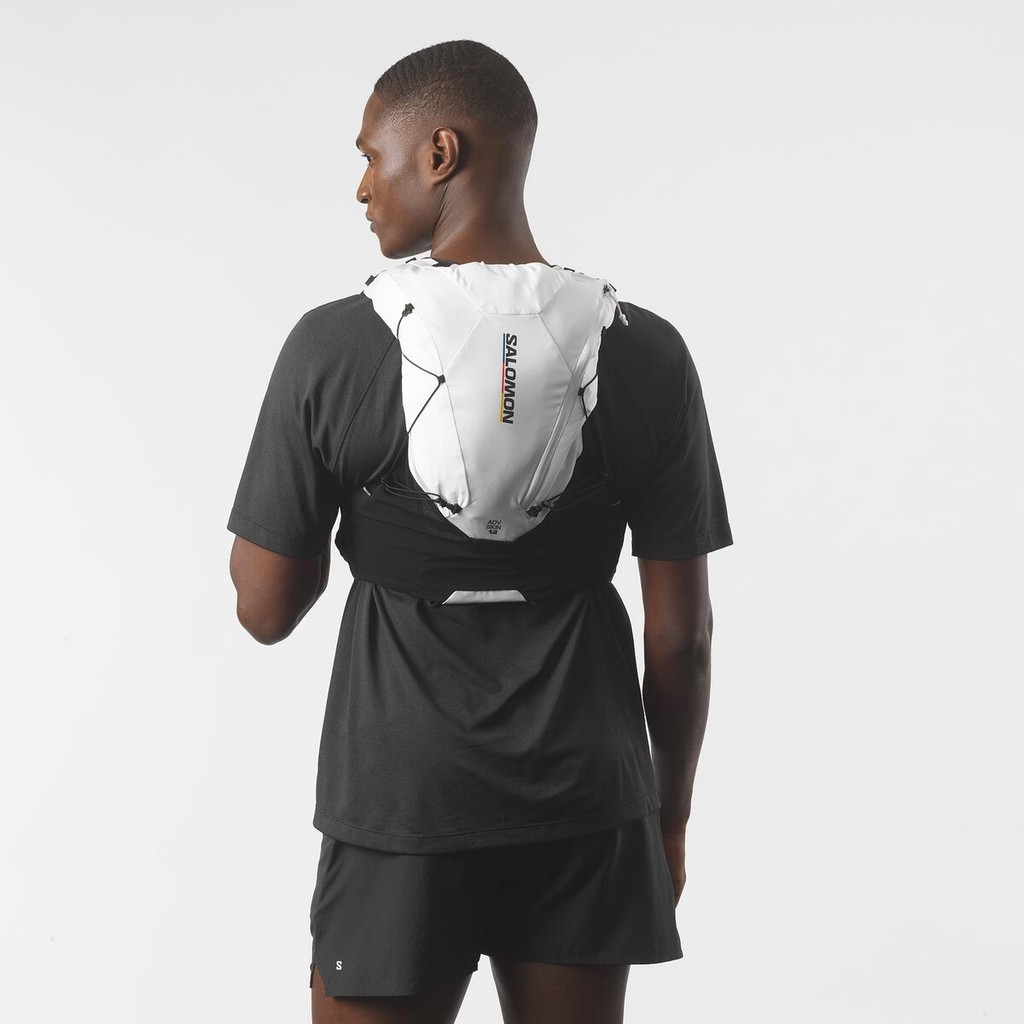 SALOMON ADV SKIN 12 RACE FLAG Unisex Running Hydration Vest with Flasks Included - LC2483700