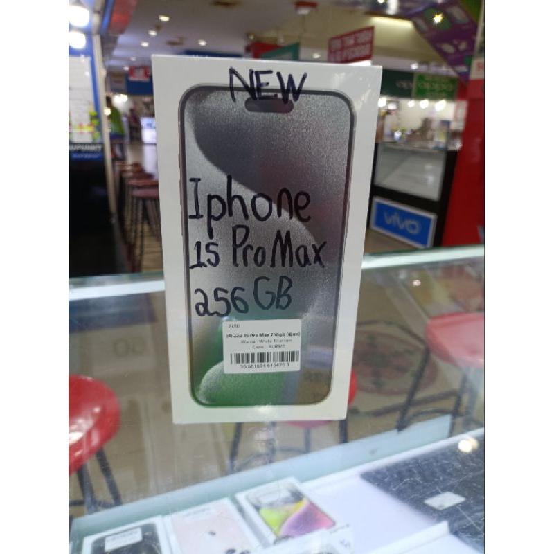 IPHONE 15 PRO MAX 256GB GARANSI RESMI IBOX