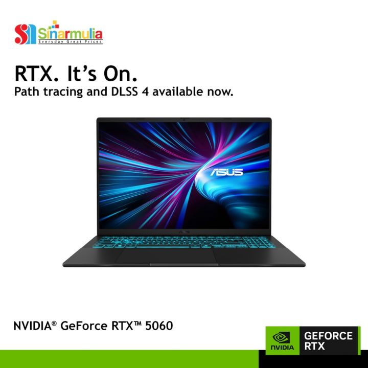 ASUS GAMING V16 V3607VM GeForce RTX 5060 - Core 7 240H 512GB SSD 16GB Win11+OHS | Lazada Indonesia