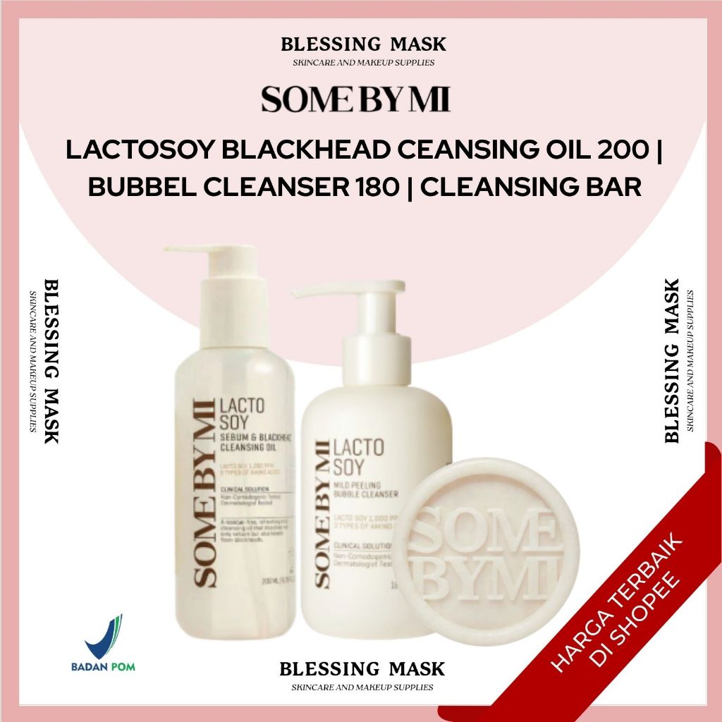 Some By Mi Lacto Soy Mild Peeling Bubble Cleanser | Low pH Morning Cleansing Bar | Somebymi Lactosoy