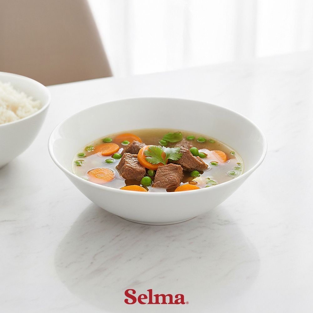 Jual Selma Shania Mangkuk Saji Kaca 22.8 cm - Putih Mangkok Saji Serving Bowl Wadah Hidang Bowl Hidangan | Shopee Indonesia