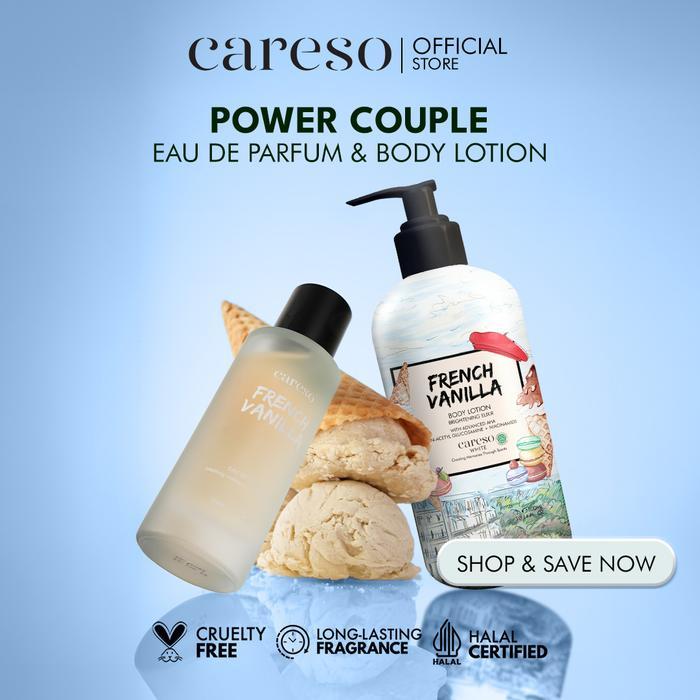 CARESO French Vanilla - Power Couple (EDP + Body Lotion)