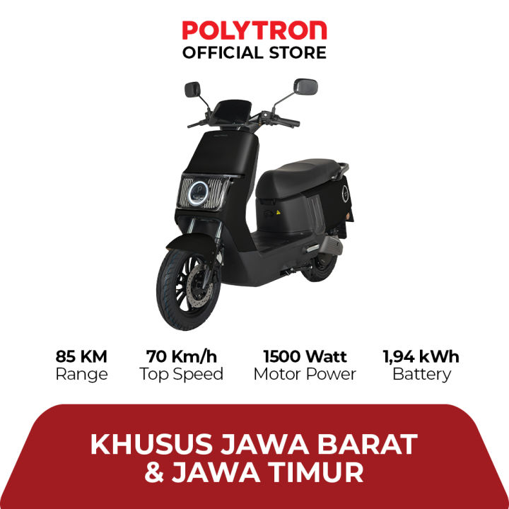 Polytron Fox-200 Electric Sepeda Motor Listrik - OTR JAWA BARAT & JAWA TIMUR | Lazada Indonesia
