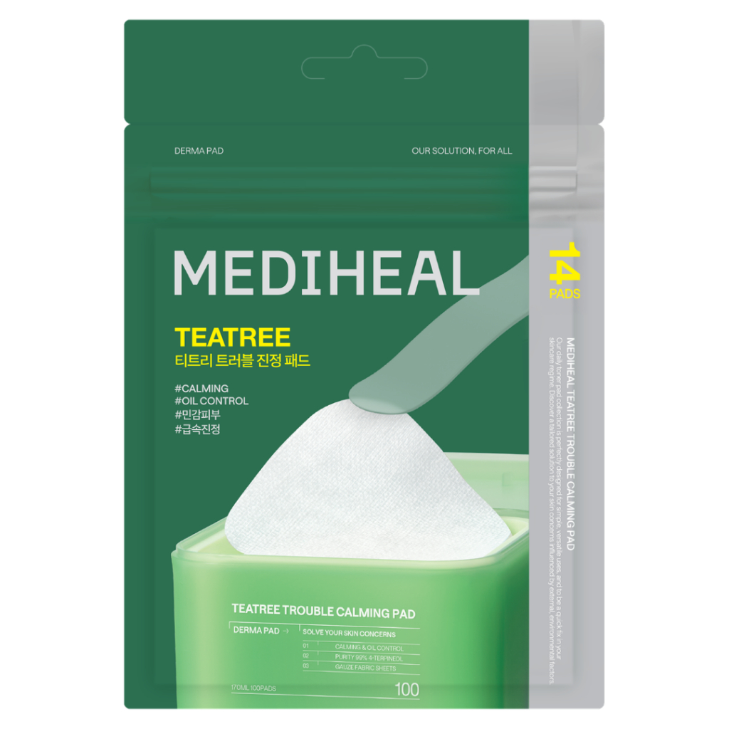Jual Mediheal Teatree Trouble Calming Pad Sachet 14 pcs | Shopee Indonesia