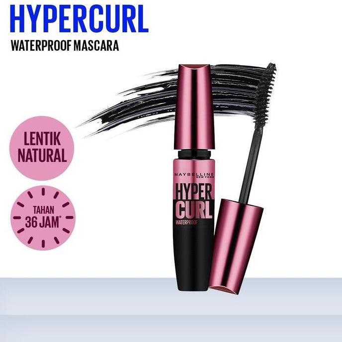 nisa_fadepo - maybelline volume express hypercurl waterproof mascara 9.2 ml maskara eye make up bulu mata panjang tebal tahan 24 jam hypercurl superstay matte ink vinyl ink black lasting