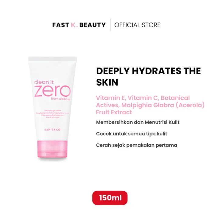 BANILA CO - Clean it Zero Foam Cleanser 150ml | Lazada Indonesia