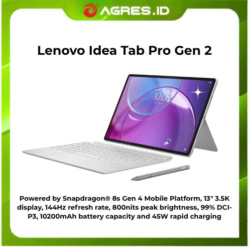 Lenovo Idea Tab Pro Gen 2 8GB 256GB - Snapdragon® 8s Gen 4 - 13" 3.5K display 144Hz - 10200mAh battery