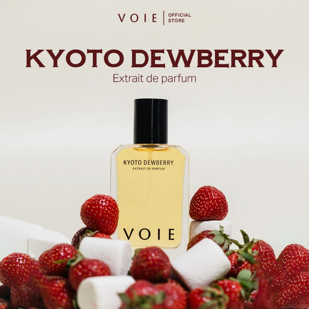 VOIE - Kyoto Dewberry 55 ML Extrait de Parfum Tahan Lama Unisex