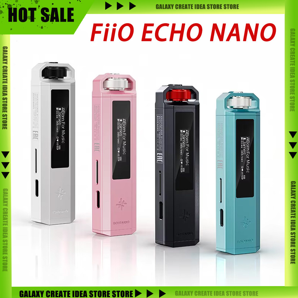 Jual FiiO ECHO NANO Portable Mini Music Player Lossless Mg-Al Alloy HiFi MP3 Player OLED Screen Walkman | Shopee Indonesia