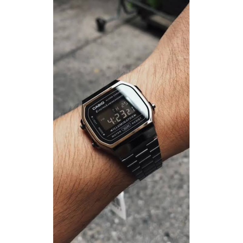 Jual Jam Tangan CASIO A168WGG - 1BDF (ORIGINAL) | Shopee Indonesia