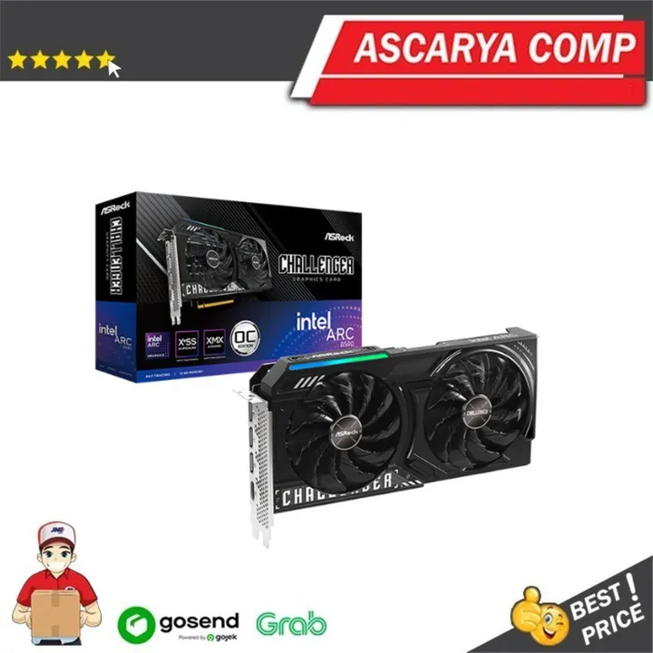 ASROCK INTEL ARC B580 CHALLENGER OC 12GB GDDR6 | Lazada Indonesia