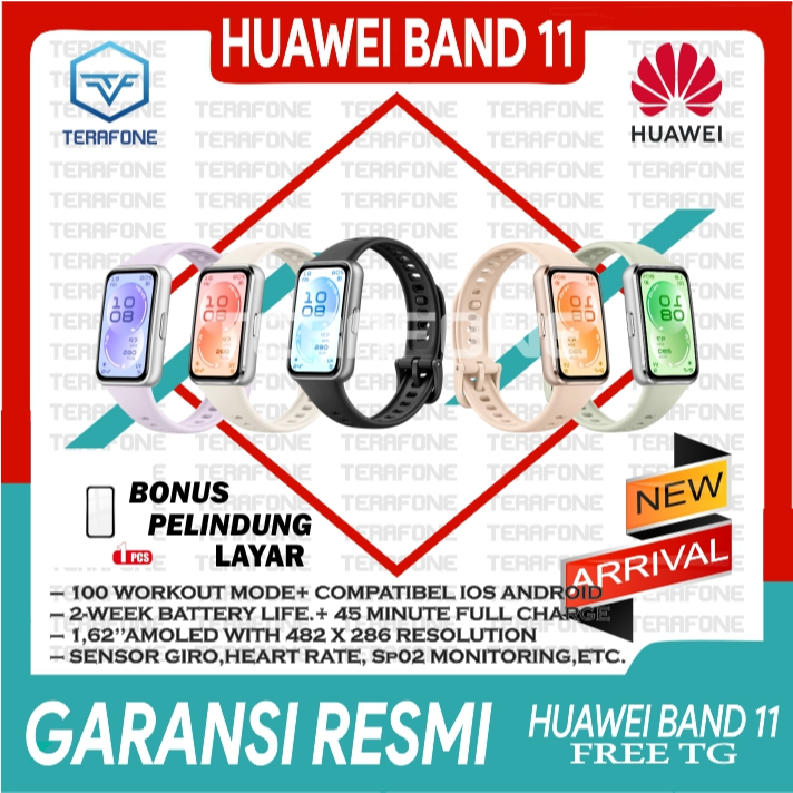 HUAWEI BAND 11 I HUAWEI BAND 10 | HUAWEI BAND 9 GARANSI RESMI TERMURAH