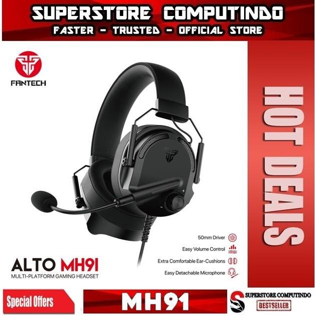[PROMO]Fantech ALTO MH91 Headset Gaming Mobile Multiplatform FREE SPLITTER- Falcon Tech