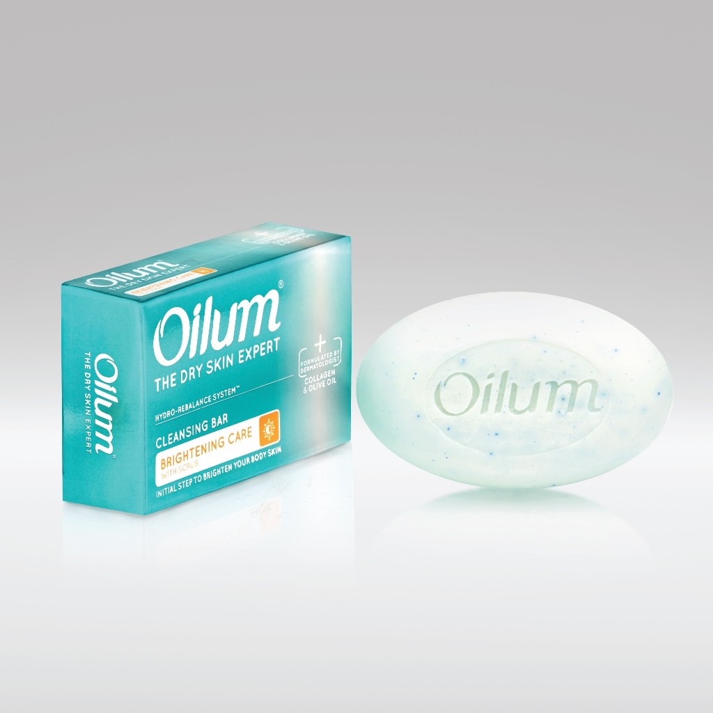 Oilum Cleansing Bar Soap Brightening Care with Scrub Sabun Batang 85gr