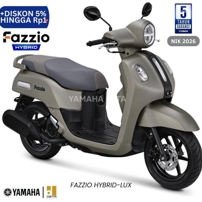 Bestseller- Sepeda Motor Yamaha Fazzio Hybrid-Lux (Keyless)