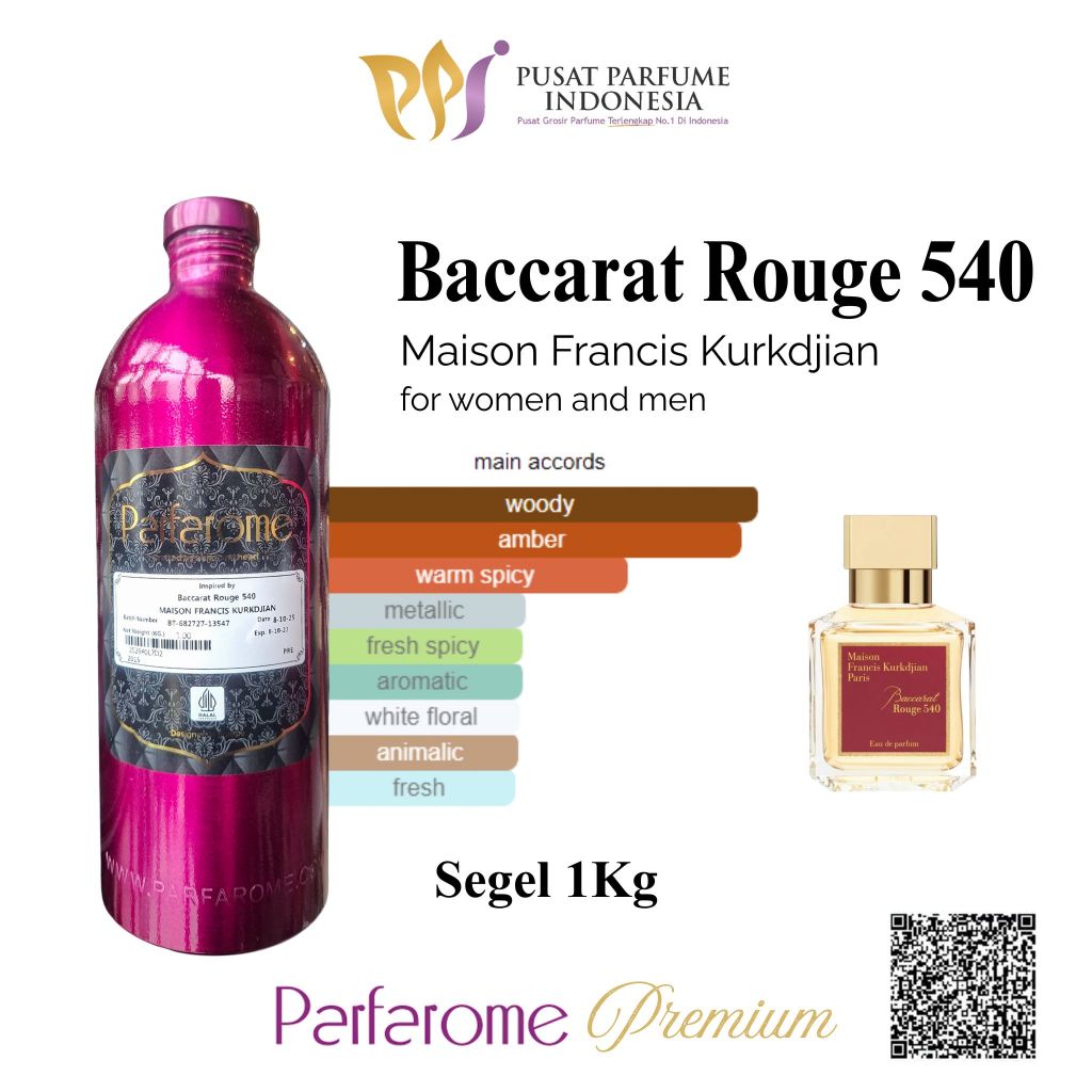 BACCARAT ROUGE 540 | PARFAROME PREMIUM | Segel 1Kg