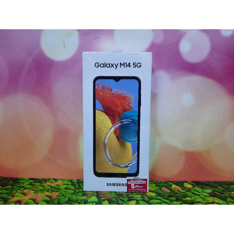 Samsung Galaxy M14 5G - 4/64 | 4/128 | 6/128 GB - 50MP Wide-Angle Camera - 6000mAh Battery - Garansi Resmi SEIN