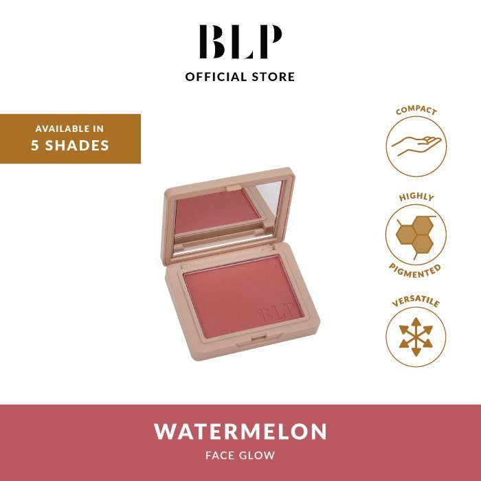 BLP - Face Glow - 4.5 gr - Blush On / Bronzer / Highlighter - Watermelon