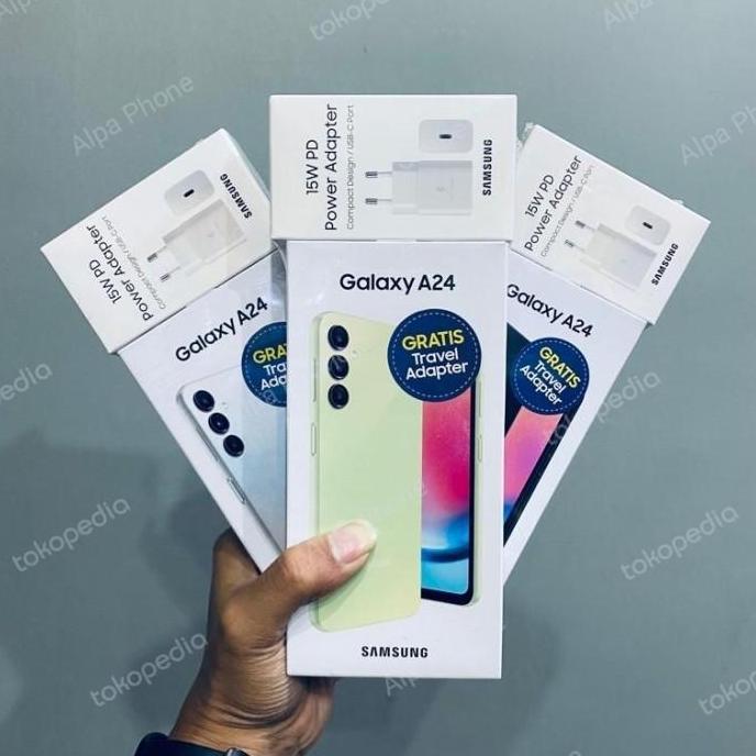 Samsung Galaxy A24 LTE 8/128 GB Segel Garansi Resmi Sein