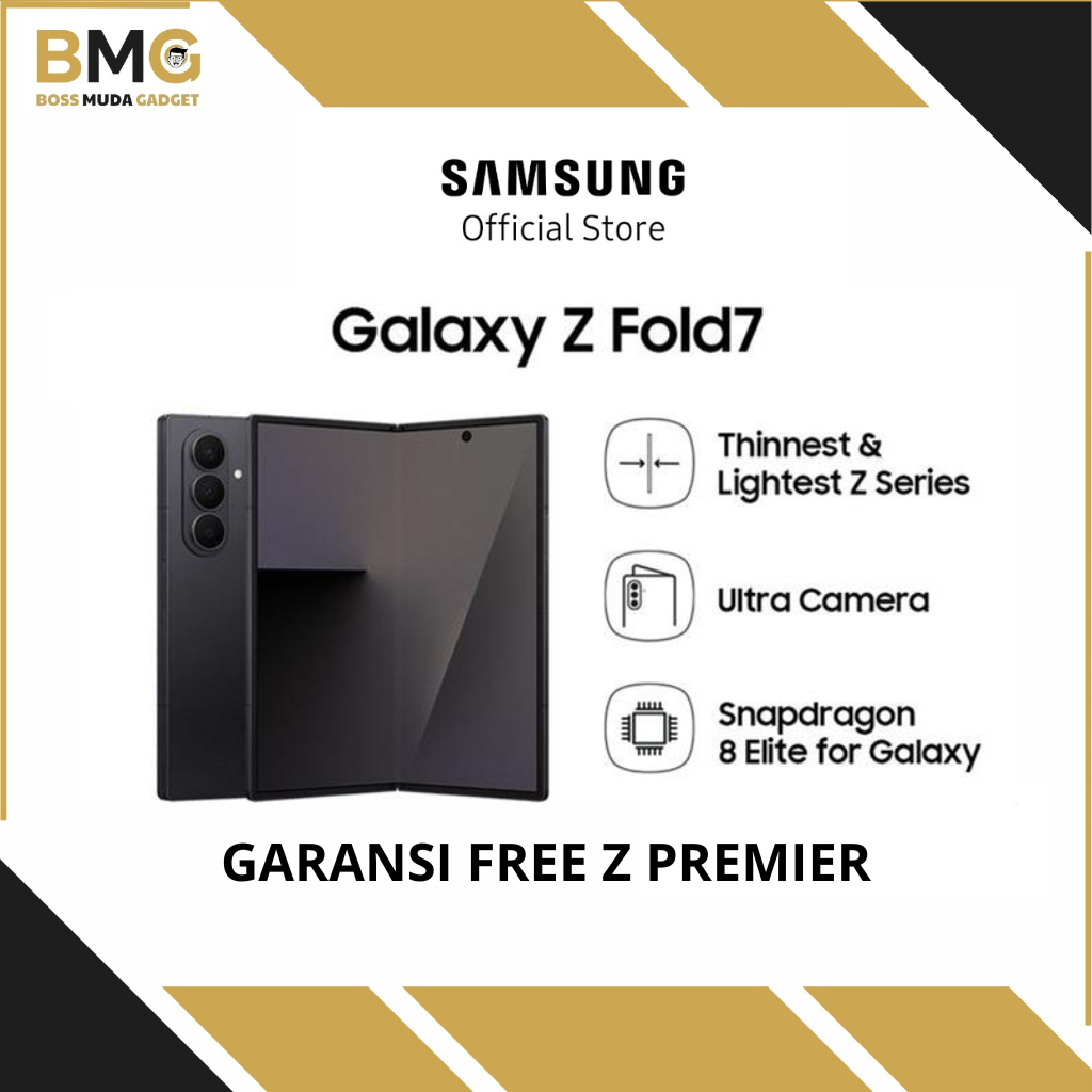 Samsung Galaxy Z Fold7 12/512GB Exclusive | Smartphone AI | Hp Lipat Tipis | Kamera 200MP