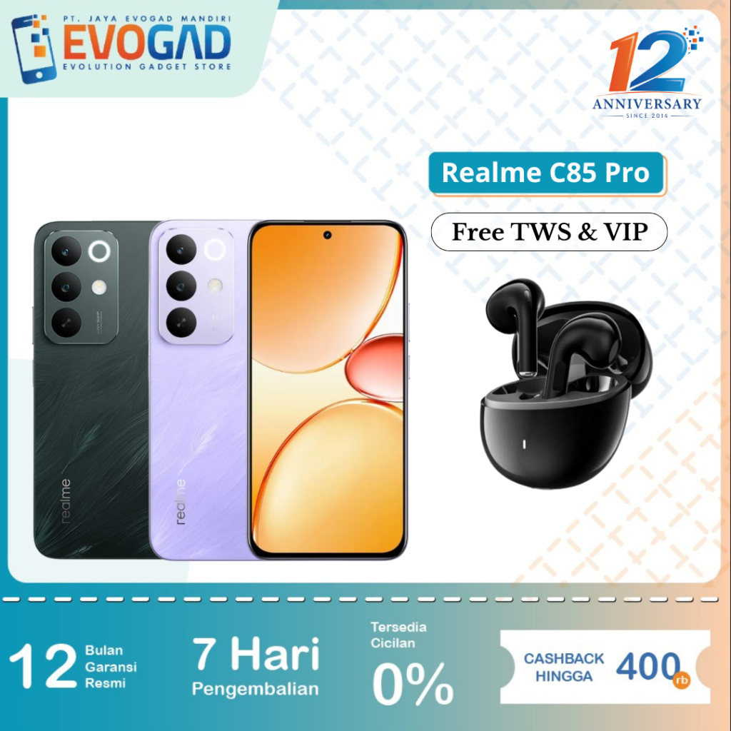Realme C85 Pro 4G 8/256GB Snapdragon 685, AMOLED 120Hz, 7000mAh 45w Fast Charge | Garansi Resmi Realme Indonesia 1 Tahun