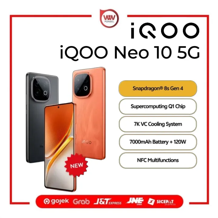 Hp Iqoo Neo 10 Ram 8GB Internal 256GB Garansi Resmi | Lazada Indonesia