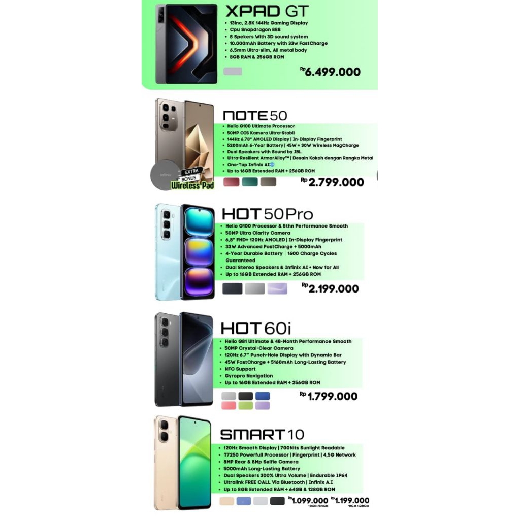 Infinix Note 50