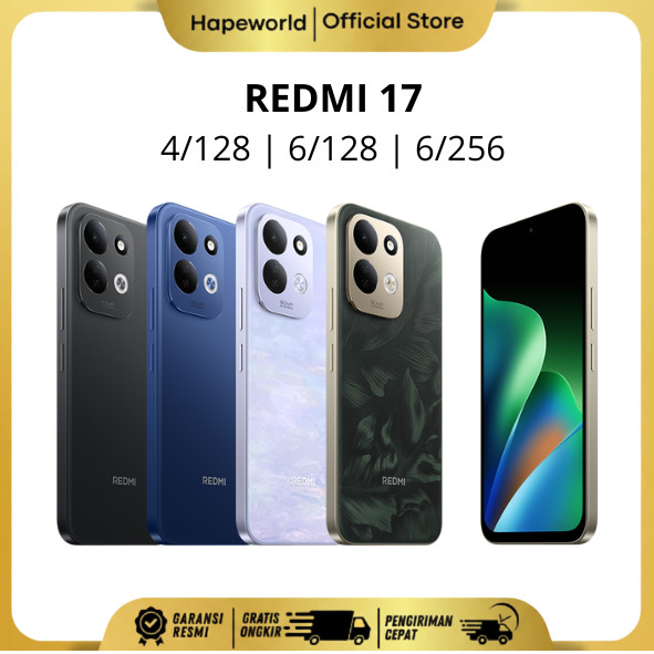 REDMI 17 (4/128) (6/128) (6/256) - GARANSI RESMI