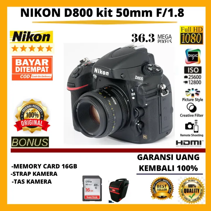 NIKON D800 BODY | Lazada Indonesia