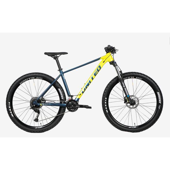 Sepeda Gunung MTB 27,5 & 29 inch United Clovis 3.10 18 speed Shimano - 27,5 inch, Kuning