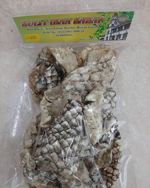 Kerupuk kulit ikan kakap | Lazada Indonesia