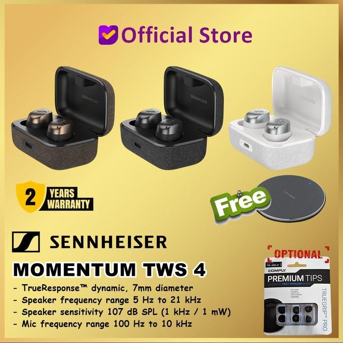 SENNHEISER MOMENTUM 2 / 4 TRUE WIRELESS 4 TWS 4 TWS4 MTWS4 ANC EARPHONES EARBUDS