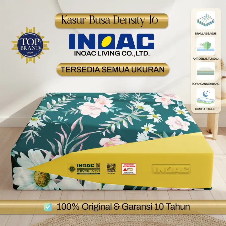 Kasur Busa INOAC EPV Original Density 16 Garansi Resmi 10 Tahun | Lazada Indonesia