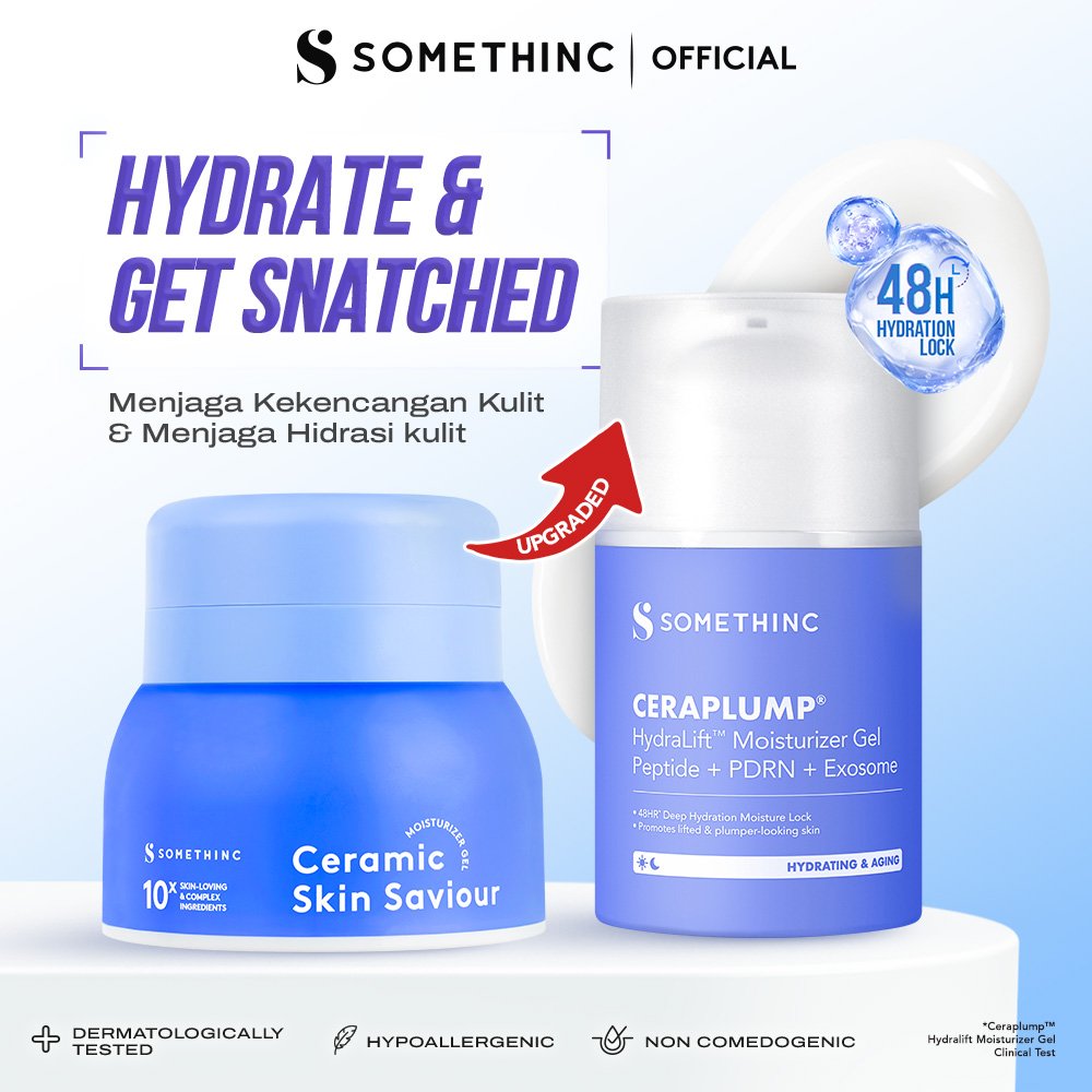 Jual [NEW!] SOMETHINC Ceraplump™ Hydralift Moisturizer Gel | Ceraplump Hydrating Moisturizer untuk Kulit Kering, Pelembab Kulit Dehidrasi, Menjaga Kelembapan Kulit | Shopee Indonesia