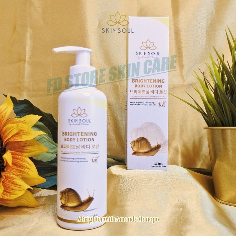 [ PROMO ]  SKIN SOUL BRIGHTENING BODY LOTION by Amanda Manopo