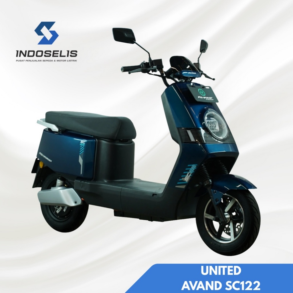 Jual UNITED AVAND SC122 SC 122 SEPEDA MOTOR LISTRIK 2300 WATT GARANSI RESMI | Shopee Indonesia