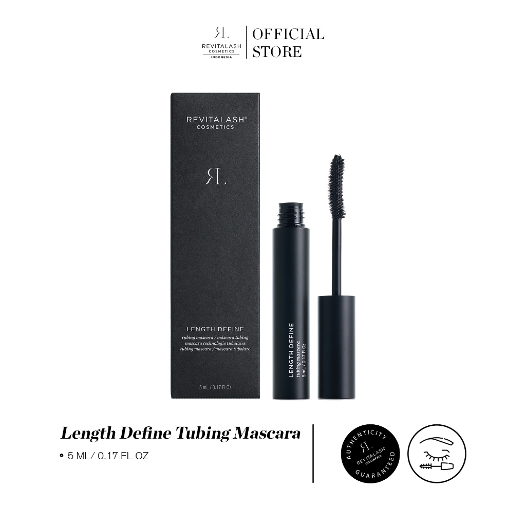 [REVITALASH]  LENGTH DEFINE TUBING MASCARA 5ML FULL SIZE MEMANJANGKAN MENEBALKAN 300%