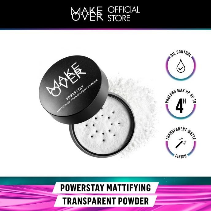 Jual Murah Make Over Powerstay Mattifying Transparent Powder 11 G - Bedak Tabur Terlaris..!!!