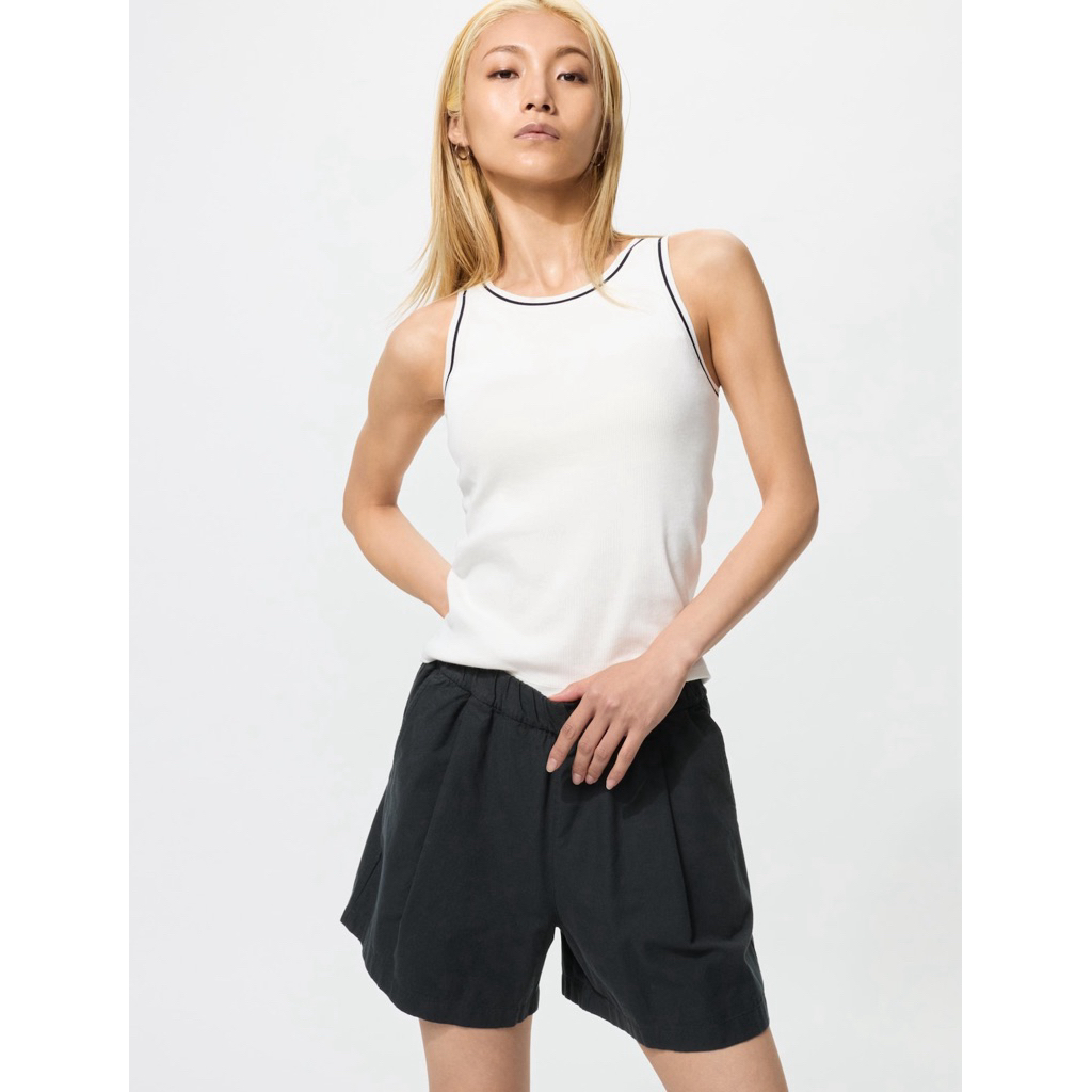 SALE | Celana Pendek Rileks Katun | Celana Wanita | Uniqlo
