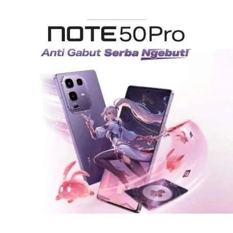 Infinix Note 50 Pro 8/256GB [+8GB Extended RAM] NFC garansi resmi original | Lazada Indonesia