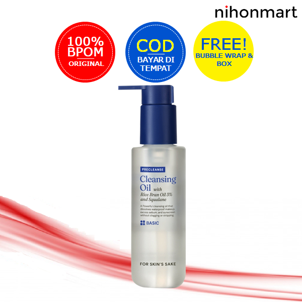 For Skin's Sake Cleansing Oil with Rice Bran Oil 5% & Squalane 130ml