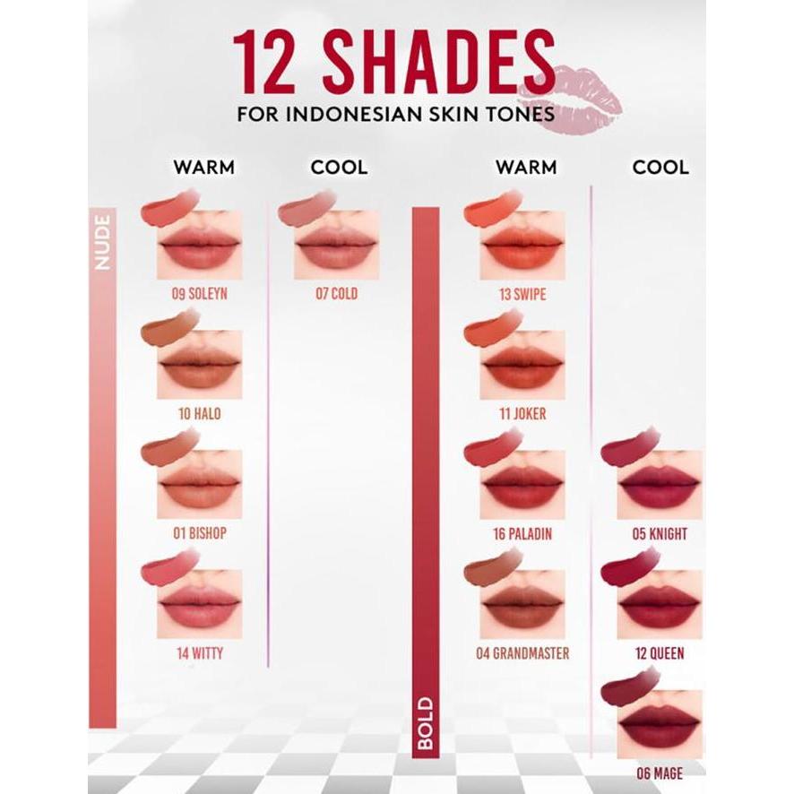 New- Somethinc Checkmatte Transferproof Lipstick 09 Soleyn 120038227