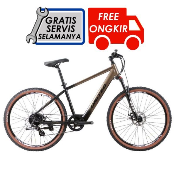 Sepeda E-MTB - Sepeda United Manrola 27.5 | Lazada Indonesia